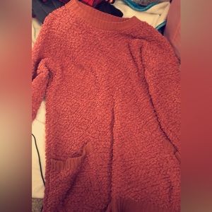 Cute fluffy oversized sweater